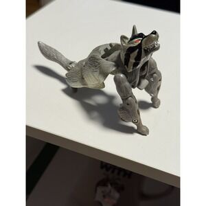 Transformers Deluxe Animorphs Cassie Wolf Action Figure Beast Wars Missing Parts